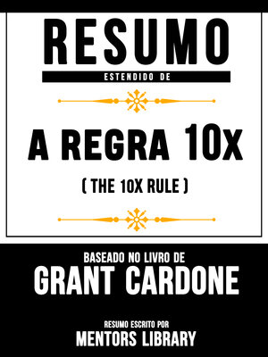cover image of Resumo Estendido De a Regra 10X